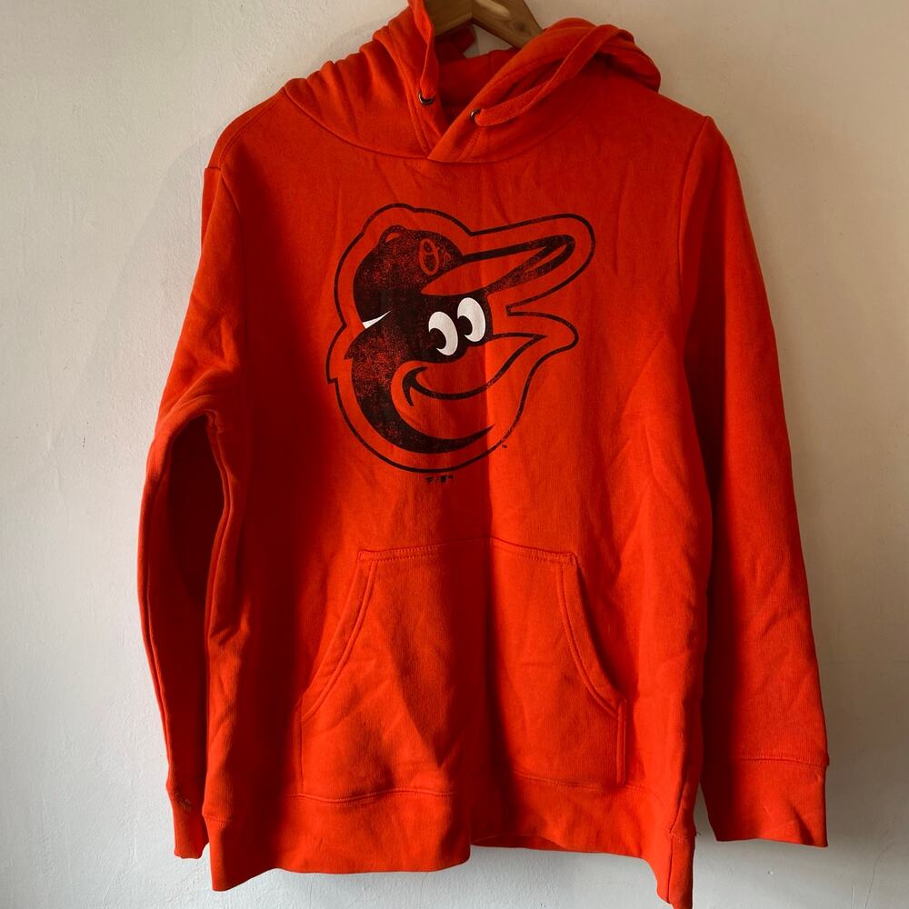 Baltimore Orioles Antigua Victory‎ Pullover Hoodie XL Sweatshirt Officially Lisc